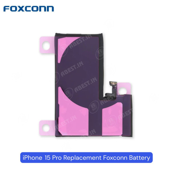 Foxconn Replacement Battery for iPhone 15 Pro - High Performance